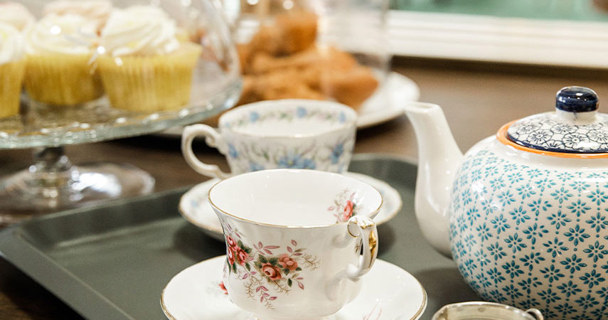 Visit the gift shop or relax with a cup of tea