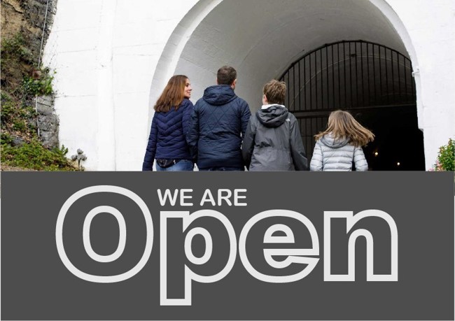 Jersey War Tunnels is from 10:00 hrs to 17:00 hrs last admission is at 15:30 hrs