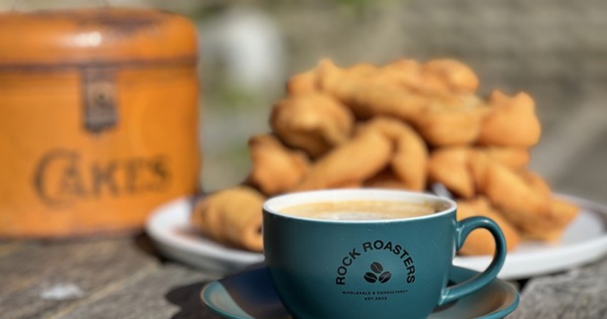 Relax with a cup of coffee and a Jersey Wonder